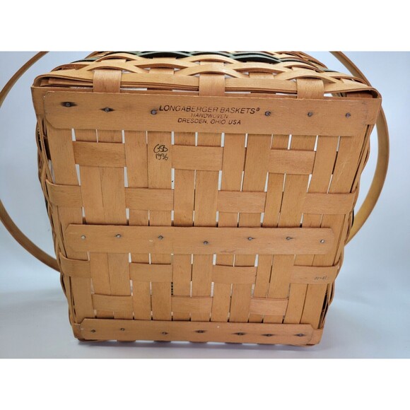 Vtg Longaberger Traditions Collection Community Basket 1996 - Picture 10 of 14